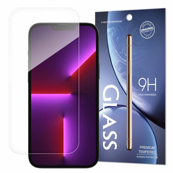 3X Schutz Glas 9H Tempered Glass Display Schutz Folie Display Glas Screen Protector kompatibel mit iPhone 14 Plus