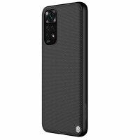 Nillkin Textured Case verstärktes Gehäuse mit Gelrahmen kompatibel mit Xiaomi Redmi Note 11S / Note 11 schwarz