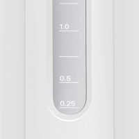 Bosch Wasserkocher CompactClass TWK3A011, schnelles Aufheizen, Wasserstandsanzeige beidseitig, Überhitzungsschutz, 1,7 L, 2400 W, weiß