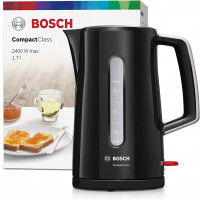 Bosch Wasserkocher CompactClass TWK3A013, schnelles...