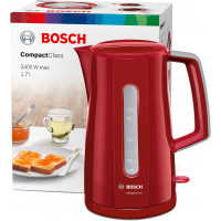 Bosch Wasserkocher CompactClassTWK3A014, schnelles...