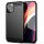 Silikon Hülle Bumper Carbon kompatibel mit iPhone 14 Plus Case TPU Soft Handyhülle Cover Schutzhülle Schwarz
