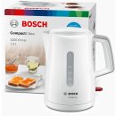 Bosch kabelloser Wasserkocher CompactClassTWK3A051,...