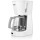 Bosch Filterkaffeemaschine CompactClass Extra TKA3A031, Aromaschutz-Glaskanne 1,25 L, für 10-15 Tassen, Warmhaltefunktion, Abschaltautomatik, Tropfstopp, schwenkbarer Filterträger, 1100 W, weiß