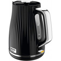 Tefal Wasserkocher Kunststoff 1,7 l 2400 W Elektrisch Teekocher Wasserkessel Loft Schwarz | Herausnehmbarer Kalkfilter | BPA Free | KO250830 | Auto-Off