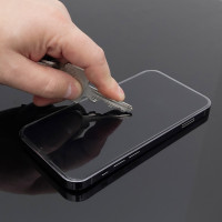 Full-screen Privacy Schutzglas 5D Hartglas Blickschutz kompatibel mit iPhone 13 Pro Max schwarz Schutzfolie Display Glas
