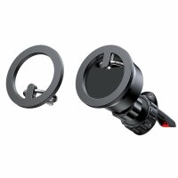 Joyroom Kit multifunktionaler magnetischer Autohalter Ring Telefonhalterung MagSafe Kz Halterung schwarz