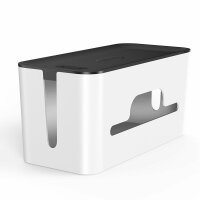 Ugreen Kabelbox Box für Lamellen L 42,5x17,5x15,5cm Schwarz-Weiß (LP110)