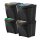 3x Garbage sorting bins 25l