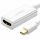 Ugreen Adapterkabel FHD (1080p) HDMI (weiblich) - Mini DisplayPort (männlich - Thunderbolt 2.0) weiß (MD112 10460)