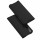 Buch Tasche "Dux Ducis" kompatibel mit Sony Xperia 10 IV Handy Hülle Etui Brieftasche Schutzhülle mit Standfunktion, Kartenfach schwarz