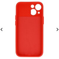 CamShield Silikon Cover Case Slim Handyhülle Schutzhülle mit Kameraschutz Kameraabdeckung kompatibel mit Motorola Moto G50 Rot