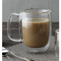 Zwilling® Sorrento Plus 2-TLG. Latte-Macchiato-Set mit Henkel, 450 ml