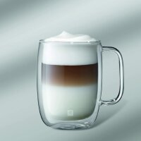 Zwilling® Sorrento Plus 2-TLG. Latte-Macchiato-Set mit Henkel, 450 ml