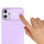 CamShield Silikon Cover Case Slim Handyhülle Schutzhülle mit Kameraschutz Kameraabdeckung kompatibel mit Samsung Galaxy A22 5G Lila