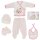 Baby Set 5-Teilig Babykleidung Erstausstattung Geschenkset Babykleidung Geburt Kinderkleidung