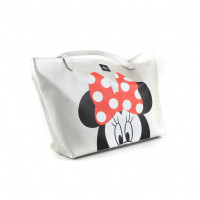 Shopper Tasche Disney Minnie Mouse Tragetasche 48cm Reißverschluss