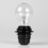 HEITECH Lampenfassung E27 schwarz - Lampen Fassung mit...