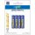 Heitech 04002075 Alkaline Batterie Micro AAA (4-er Pack) blau