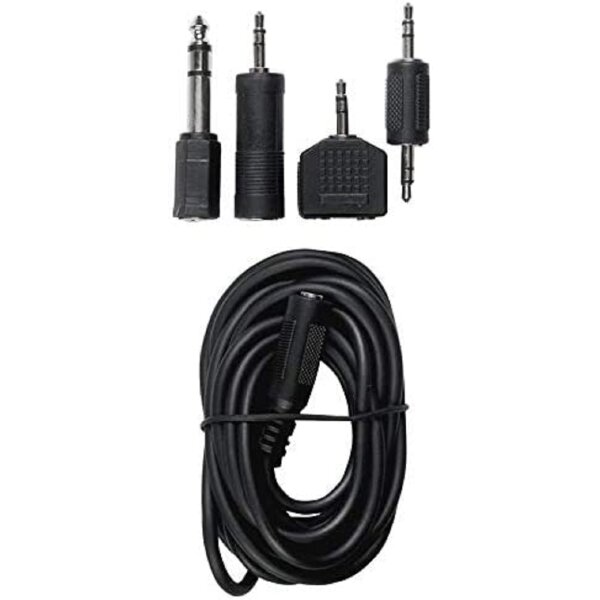 Heitech 5-Teilig Stereo-Klinken-Anschluss-Set "Universal" Adapter