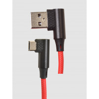Lade-/Datenkabel USB-A ? USB-Micro-B 90° Winkelstecker