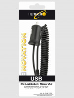 HEITECH Kfz-Ladekabel / Micro USB KFZ-Ladeadapter...