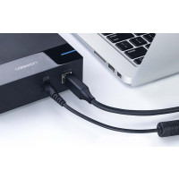 Drucker Kabel USB 3.0 A-B UGREEN US210, Kabeladapter USB Kabel 1m Schwarz