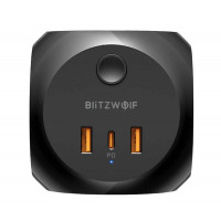 Blitzwolf BW-PC1 Power Charger mit 3 AC...