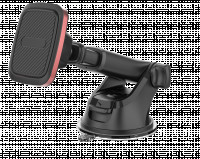 Megaphonic Magnet Autotelefonhalter mit ausziehbarem Teleskoparm für Armaturenbrett und Windschutzscheibe Schwarz