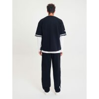 Set Baseball Hemd Hose Jogger Jogginganzug Sportanzug Oversize L Schwarz