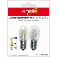 Ersatzlampe 4er Pack 7W E14 - Ersatzbirne für...