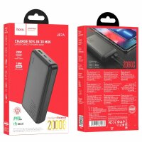 HOCO 20.000mAh Externer Akku Powerbank PD20W + QC3.0 J87A Schwarz