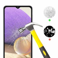 5D Schutzglas kompatibel mit Samsung Galaxy A04s gebogen gehärtetem Glas Film voll Klebstoff und Abdeckung