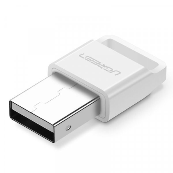 UGREEN USB Bluetooth Adapter 4.0 Qualcomm aptX Bluetooth Empfänger kompatibel mit Smartphones, Bluetooth-Druckern Weiß