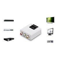 Ugreen Konverter von Analog-zu-Digital Audio-Video-Signal RCA - HDMI Weiß (40225)