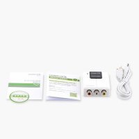 Ugreen Konverter von Analog-zu-Digital Audio-Video-Signal RCA - HDMI Weiß (40225)