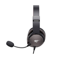 HAVIT H2030S Gaming Headphones mit Mikrofon, Gaming Headset 3,5-mm-Klinkenstecker Schwarz