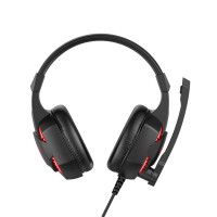 Havit H2032d GAMENOTE Gaming Headphones RGB mit Mikrofon, Gaming Headset 3,5-mm-Klinkenstecker USB Schwarz