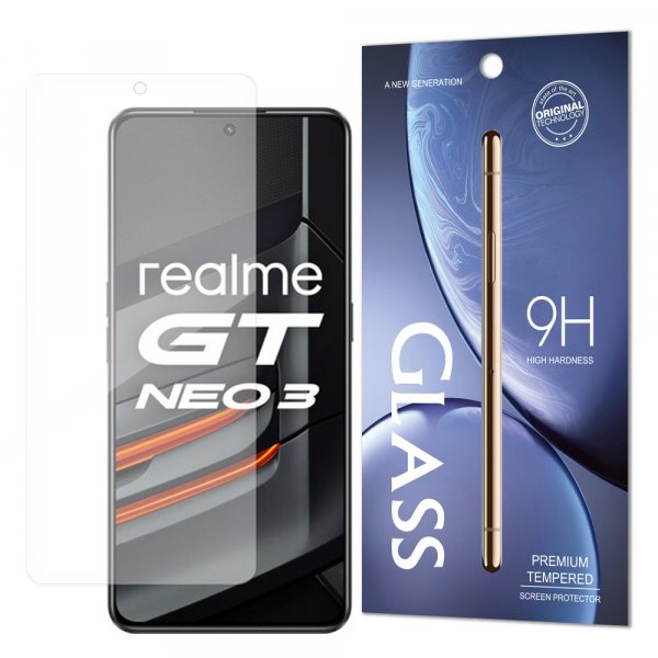 Schutzglas 9H kompatibel mit REALME GT NEO 3 Displayschutzfolie Passgenau Glas