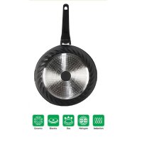 WOK Pfanne 28cm Induktion Deckel Anti Haft Bratpfanne...