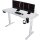 GameShark e-Talisman White Gaming Schreibtisch 60x140x120cm Elektrisch Höhenverstellbar Ergonomisch