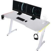 GameShark Zeo Gaming Desk 60x140x75cm Schreibtisch...