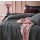 Tagesdecke Steppdecke Decke Bettüberwurf Muster Leila Doppelseitig Elegantes Muster (Dark Grey, 200 x 220 cm)
