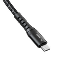 Mcdodo CA-2281 Schnellladekabel Micro-USB Ladegerät Schnellladefunktion Datenübertragung Ladekabel Schwarz 1m