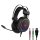 Gaming Kopfhörer Headphones Havit GAMENOTE H2016D RGB USB+3.5mm mit Mikrofon Schwarz