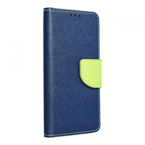 Buch Tasche "Fancy" kompatibel mit Xiaomi Redmi Note 11 / 11s Hülle mit Standfunktion, Kartenfach Blau-Grün