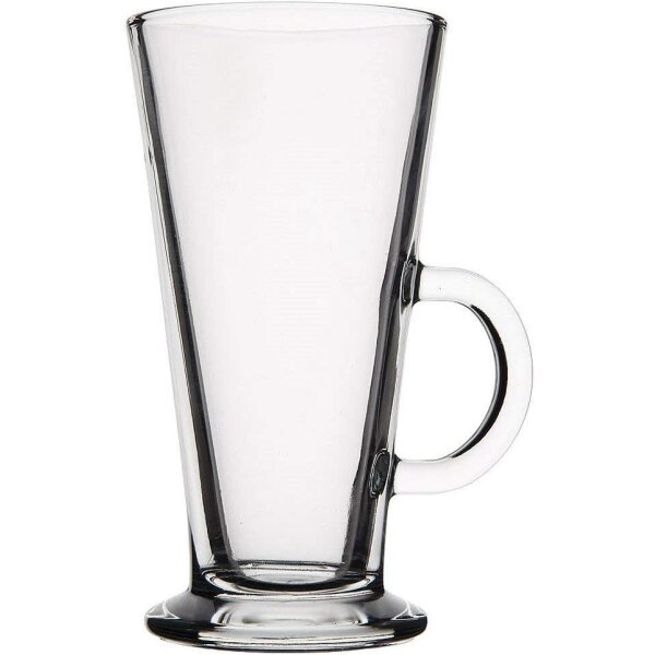 2x Pasabahce 2er-Set 55861 Teeglas mit Henkel Columbian 263ml für Tee, Latte Macchiato, Irish Coffee, Punsch, Glühwein, heiße Schokolade