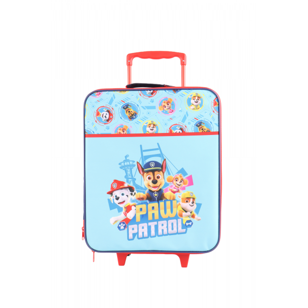 Paw Patrol 42 CM Radtasche Tasche für Kinder Schule Freizeit Rolltasche blau-rot