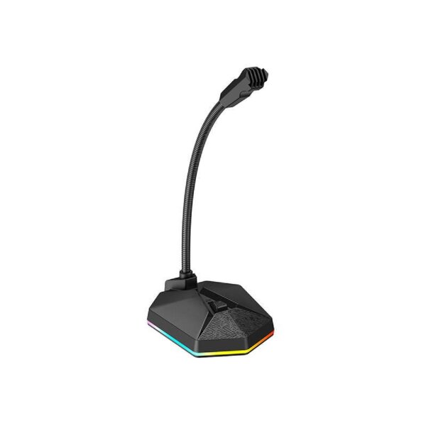 Havit GK57 RGB-Hintergrundbeleuchtung Gaming Mikrofon USB-Schnittstelle Plug&Play-System Schwarz