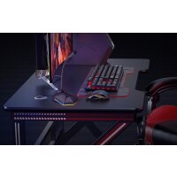 Havit GK57 RGB-Hintergrundbeleuchtung Gaming Mikrofon USB-Schnittstelle Plug&Play-System Schwarz